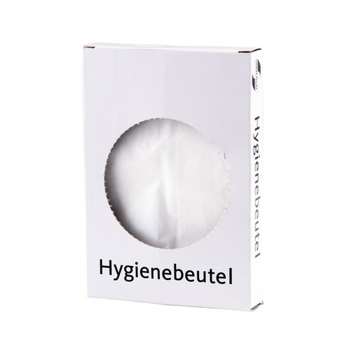 Plastic hygiÃ«nezakjes - Wit - PlastiQline - 750 stuks