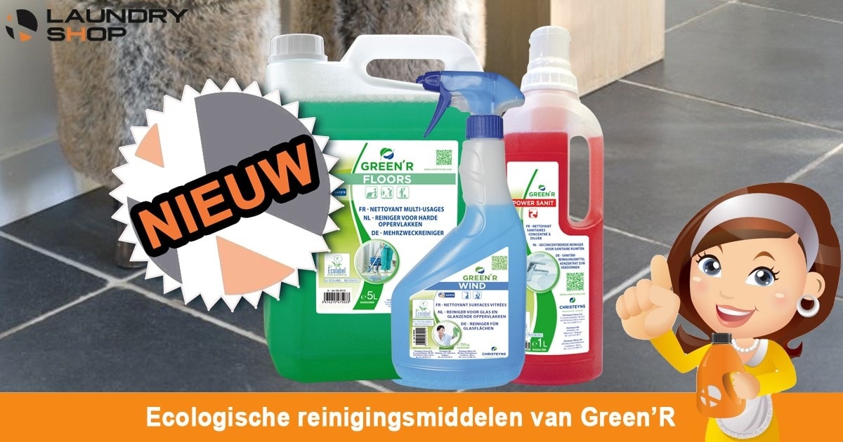 Laundry Shop gaat voor groen met Green'R! | Blog Koen