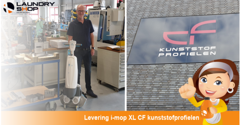 Levering i-mop XL bij CF Kunststofprofielen