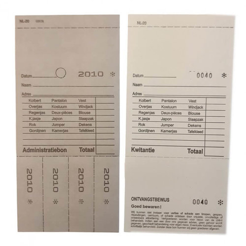 Alpha Chem Bonblok NL20 - Diverse kleuren - 1 pak à 10 stuks