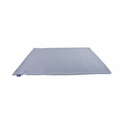 Waszak 100x110x50 cm met bodem - K-locksluiting - Blauw