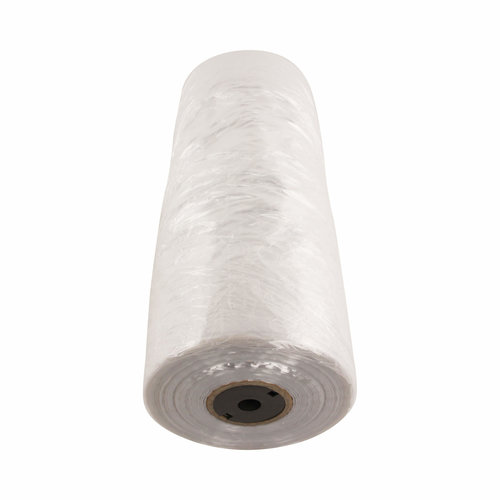 Buisfolie 60 cm breed + 2 x 5 cm - 18 mµ - 1000 meter