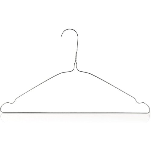 Laundryshop.nl Kledinghanger - draadhanger gegalvaniseerd - stomerij hanger 40 cm - ø 2.2 mm  - 500 stuks