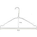 Laundryshop.nl Kledinghanger - draadhanger gegalvaniseerd - stomerij hanger 40 cm - ø 2.2 mm  - 500 stuks