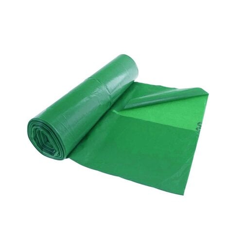 Afvalzak LDPE 120L T60 - 70x110 cm - Groen - 25 stuks per rol