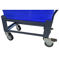 Transportwagen blauwgrijs, voor 85 l bak/mand