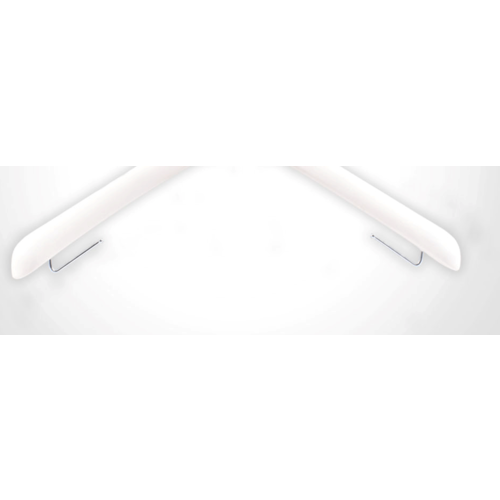 Mainetti Trouwjapon hanger - Mainetti - NSAR 46-65 - wit