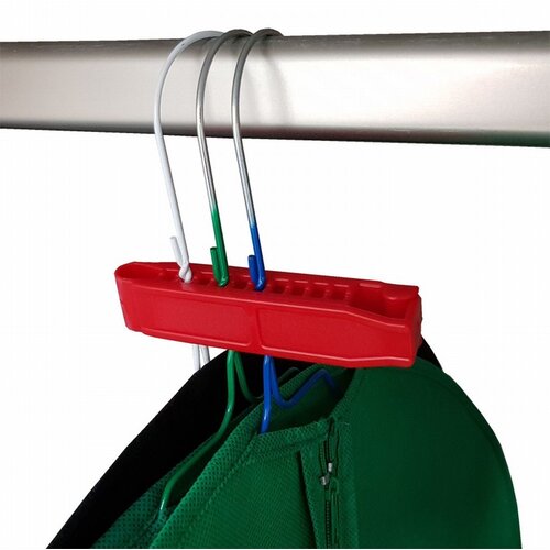Wasnetclip kunststof - Rood - 96 mm - per stuk