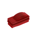 Due Effe Cap voor schakelaar Due Effe Stoom/luchtpistool - Rood