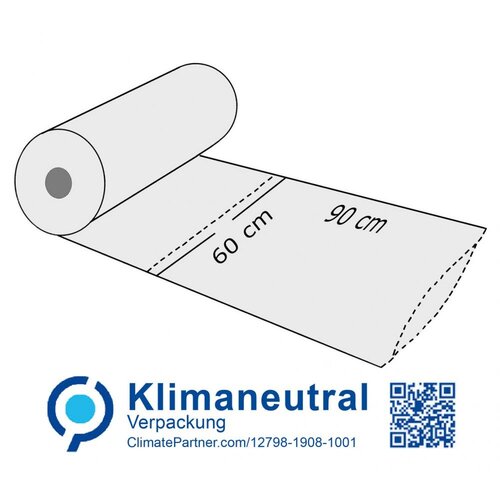 Kledinghoezen | 60 x 90 cm | 500 stuks 15 mµ