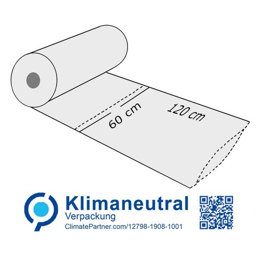 Kledinghoezen | 60 x 120 cm | 500 stuks 15 mμ