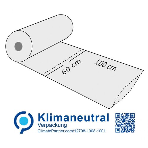 Kledinghoezen | 60 x 100 cm | 500 stuks 15 mµ