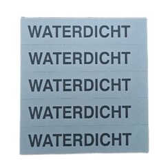 Merkbon Waterdicht -  per blok 500 stuks