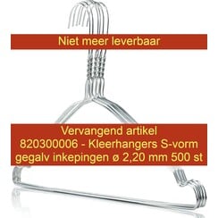 Kleding hanger - 40 cm - 2.20 mm -500 stuks
