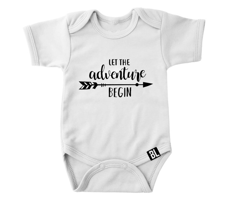 let the adventure begin romper