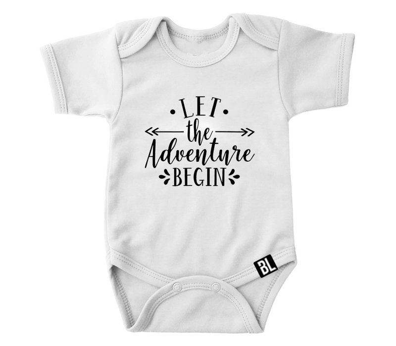 let the adventure begin romper