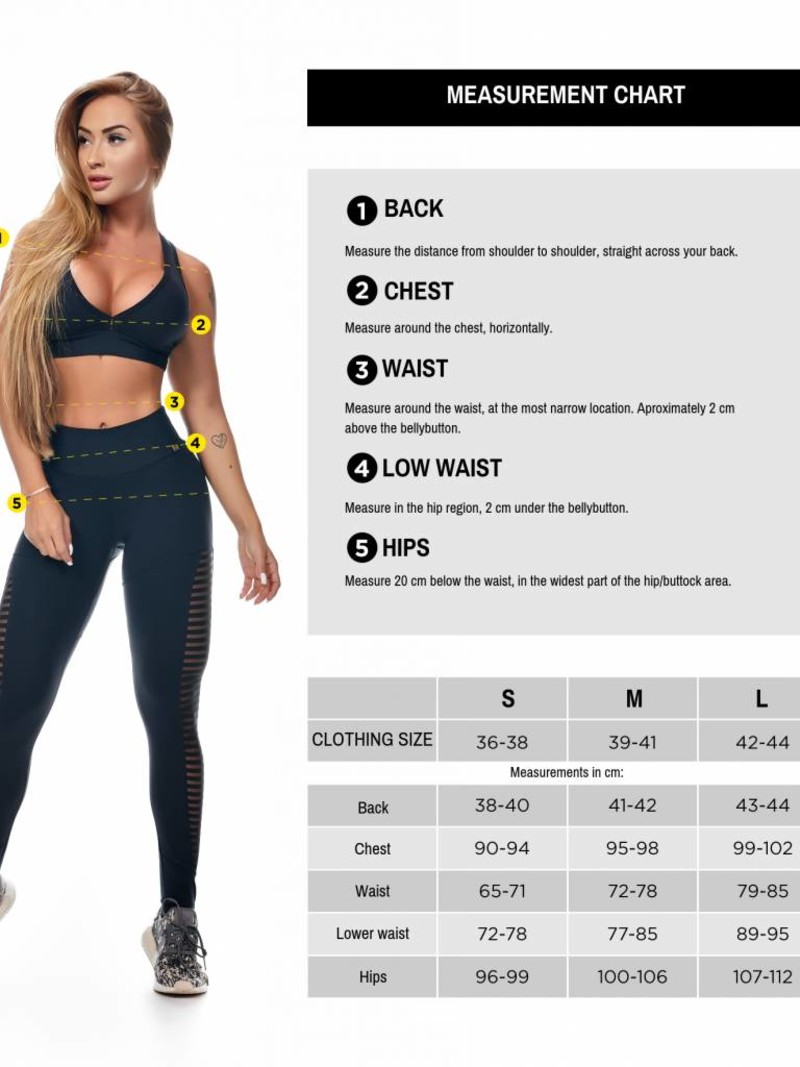 Fitness Legging - Zwart Met Gaas - Let's Gym