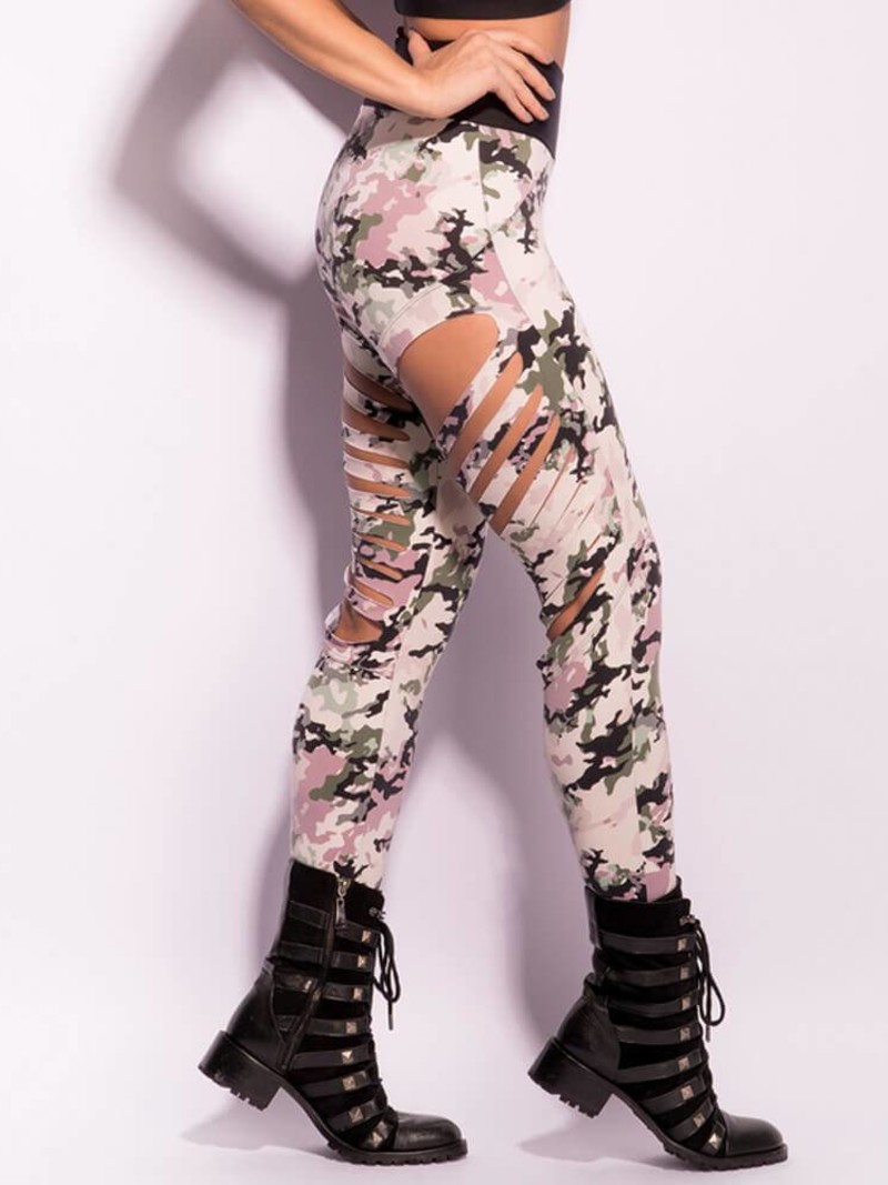 Fitness Legging Superhot Military Legerprint