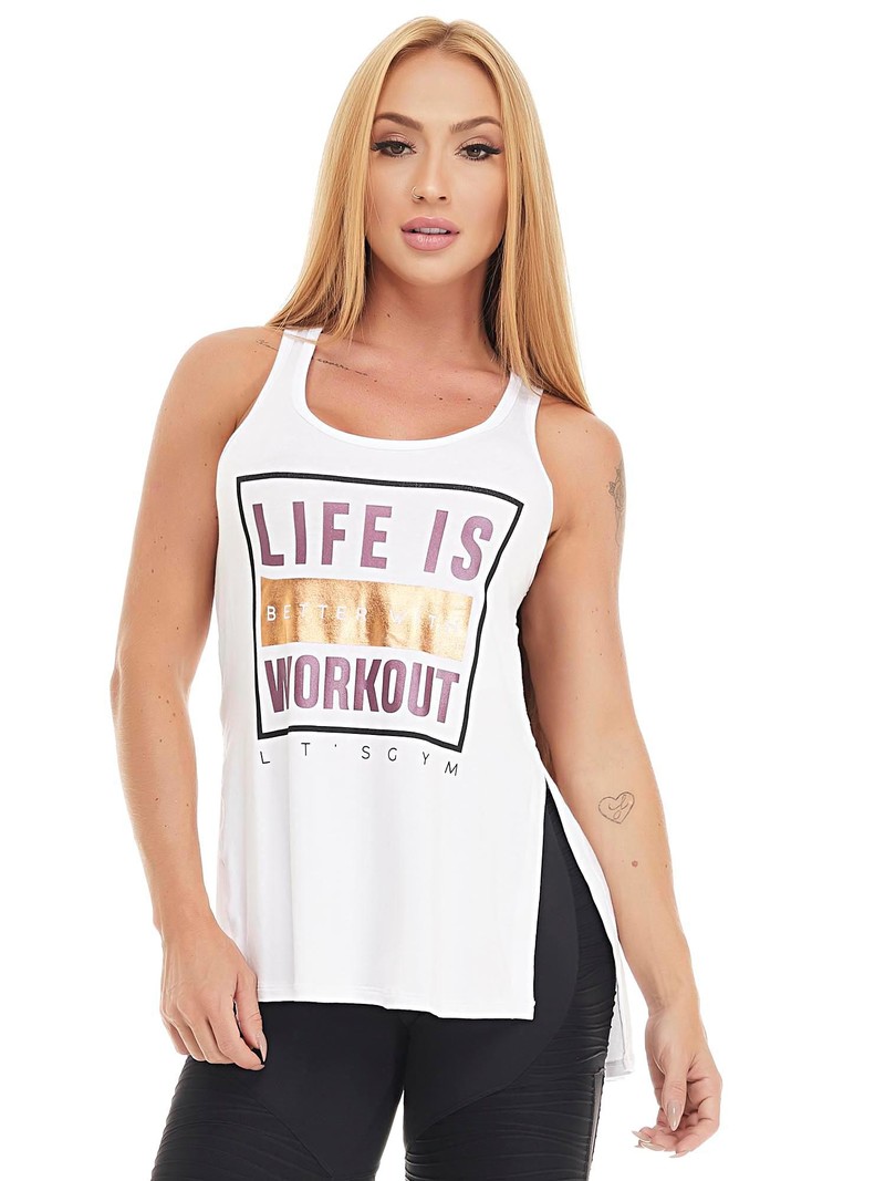 Sport Top Let's Gym Workout Wit