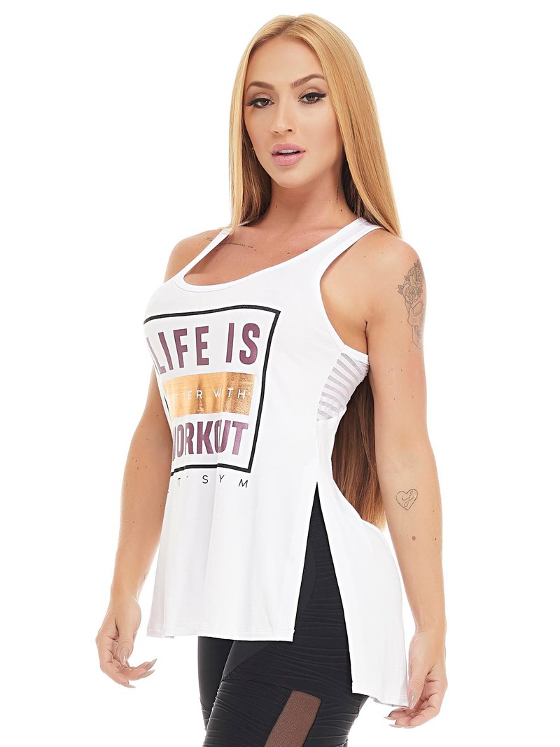 Sport Top Let's Gym Workout Wit