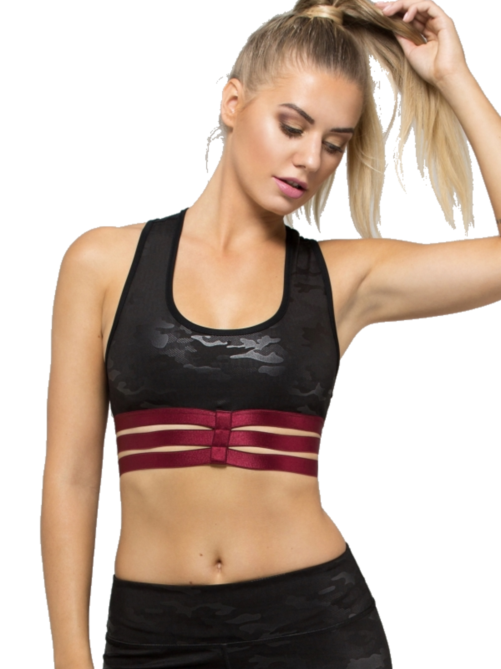 Rep In Peace Rep In Peace Sports Bra Black Puma