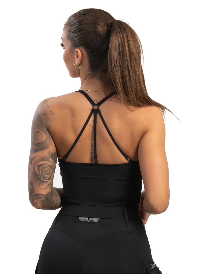 Gavelo Sports Bralette Cargo Black