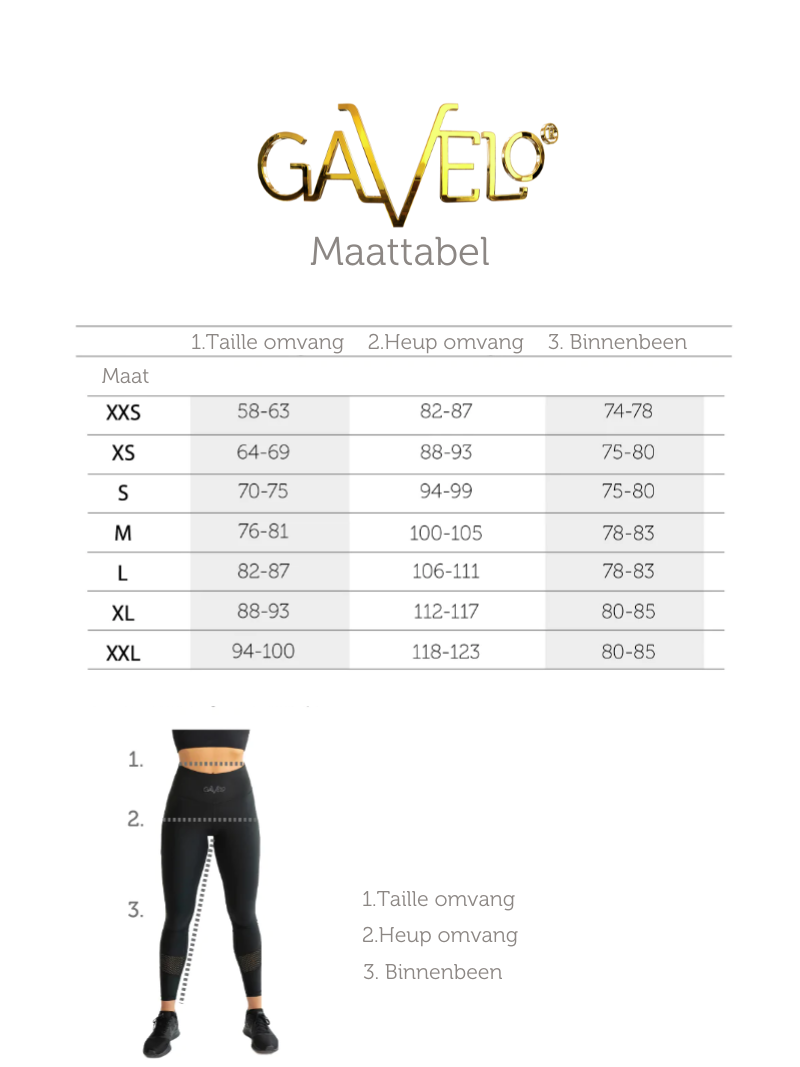 Seamless Fitness Legging - Zwart - Gavelo - Booster Black