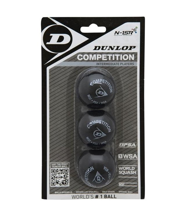 Dunlop Competition Squash Ballen