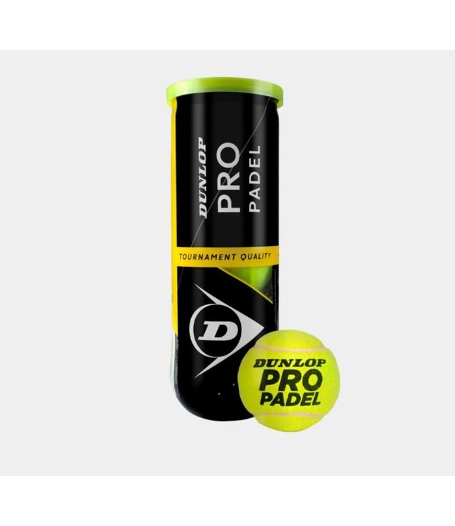 Dunlop Pro Padel Ballen 3-pak
