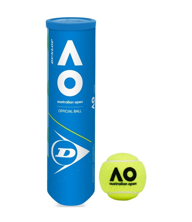 Dunlop AO Australian Open bal 4- pack
