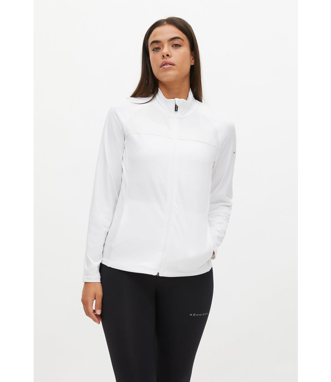 Rohnisch Zip up Court lange mouw top