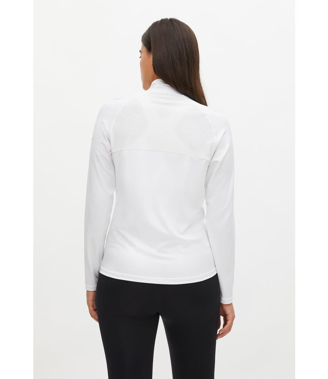 Rohnisch Zip up Court lange mouw top