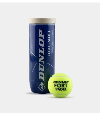 Dunlop Dunlop Fort Padel Ballen 3-pak