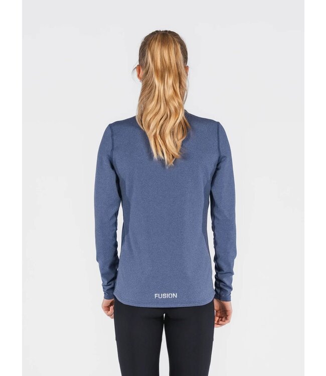 Fusion C3 trui met 1/2 rits dames