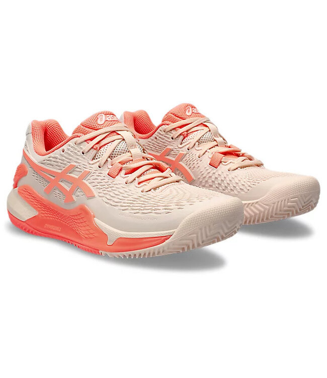 Asics Resolution 9 Gravel Dames Tennisschoen