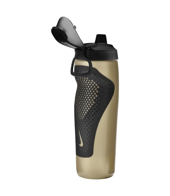 Nike Refuel Water Bottle Squeeze Grip Bidon met Dop