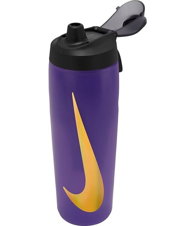 Nike Refuel Water Bottle Squeeze Grip Bidon met Dop