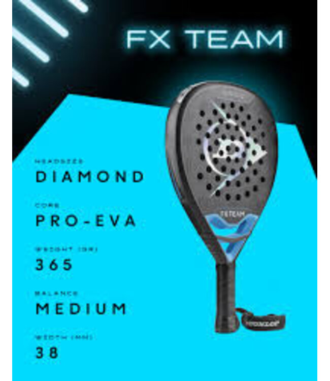 Dunlop FX Team Padel racket