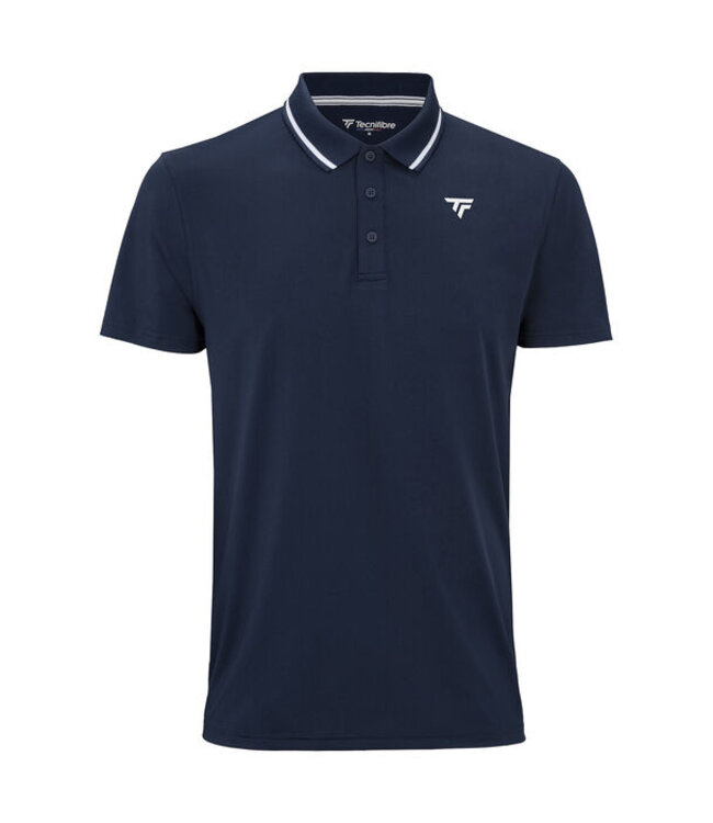 Tecnifibre heren  polo donkerblauw