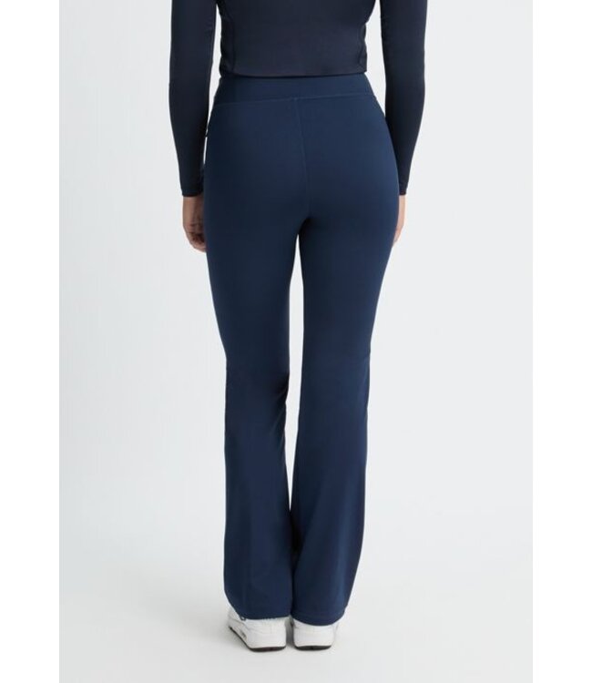 Rohnisch Pull on lange broek donkerblauw