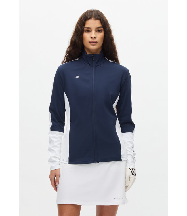 Rohnisch Thermal vest met ritz donkerblauw