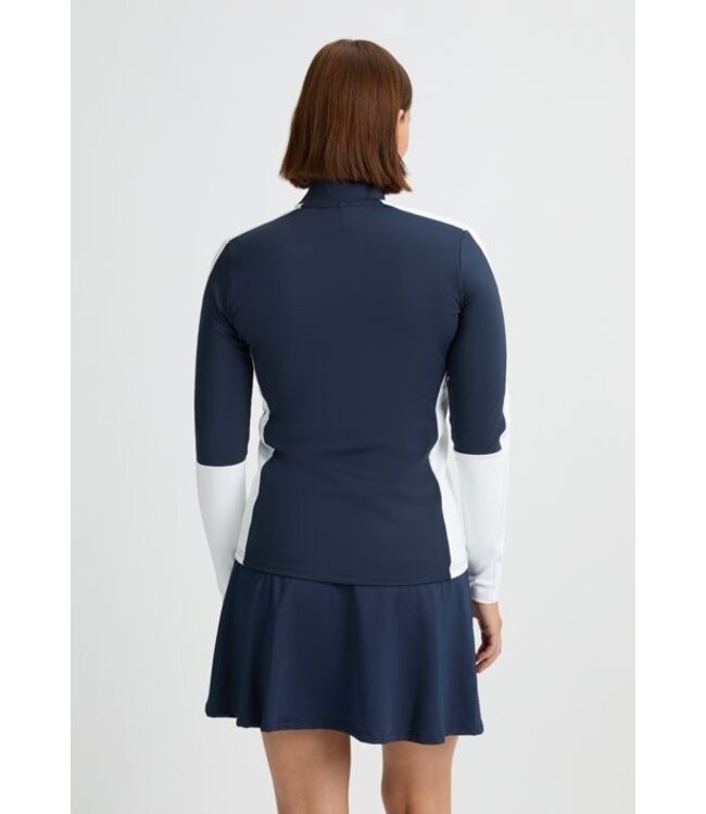 Rohnisch Thermal vest met ritz donkerblauw