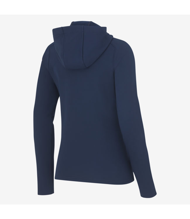 Nike Team dames full-zip hoodie donkerblauw