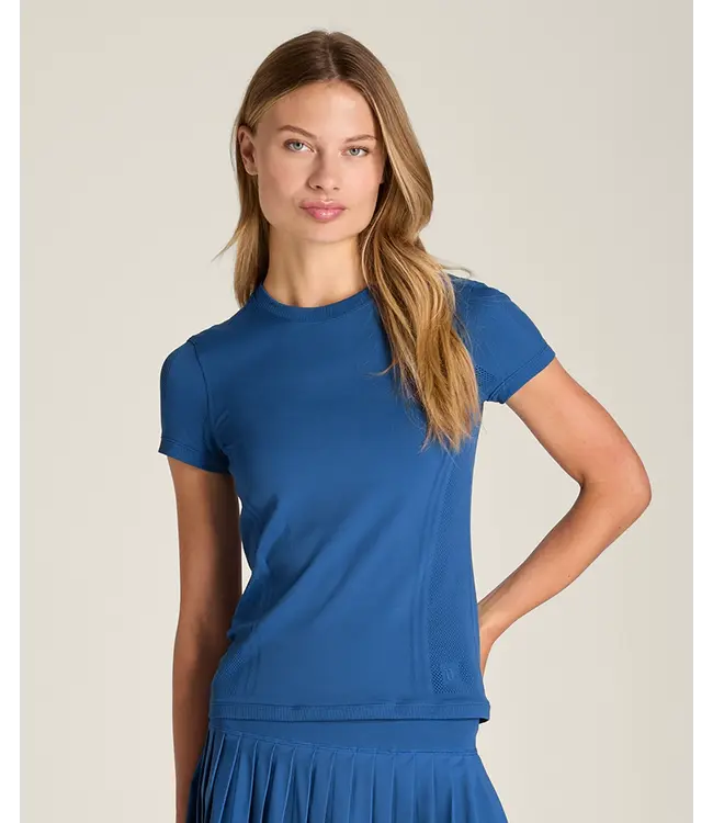Wilson Pro Seamless T-shirt Blue Quartz
