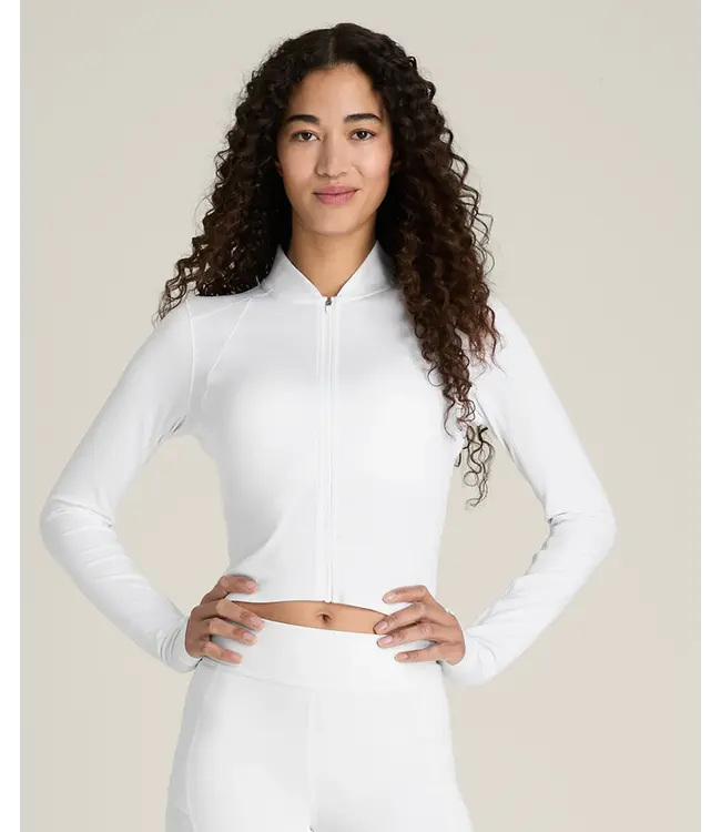Wilson All Day Full Zip Jacket Bright White