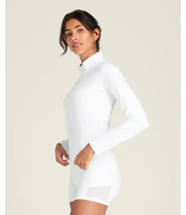 Wilson Baseline Half-Zip Bright White