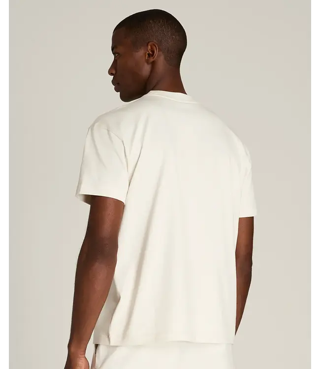 Wilson M Classic Graphic T-shirt Sandrift / Classic Navy