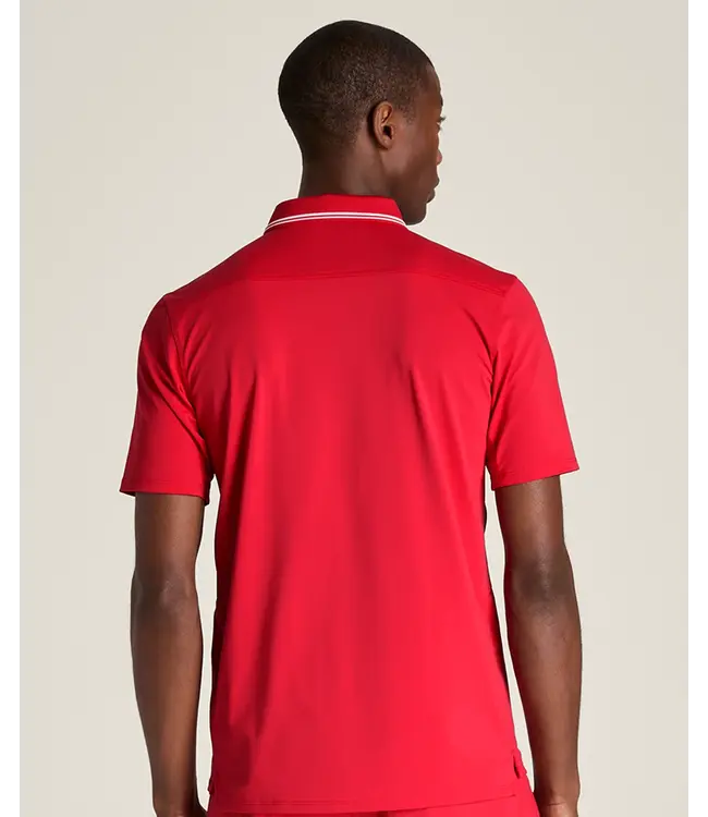 Wilson M Challengers Technical Polo Varsity Red