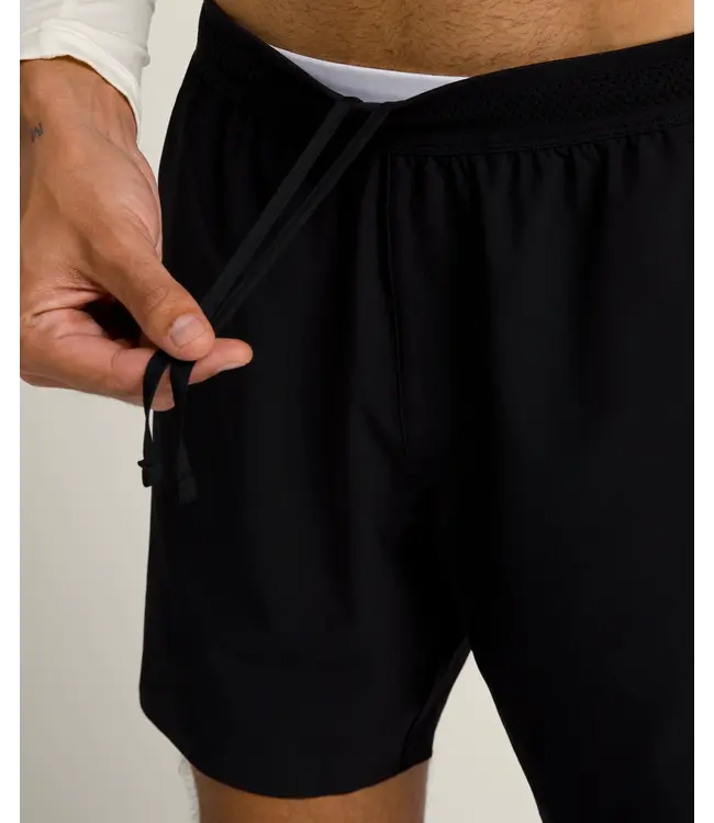 Wilson M Tournament Short V2 7in Ongevoerd Black