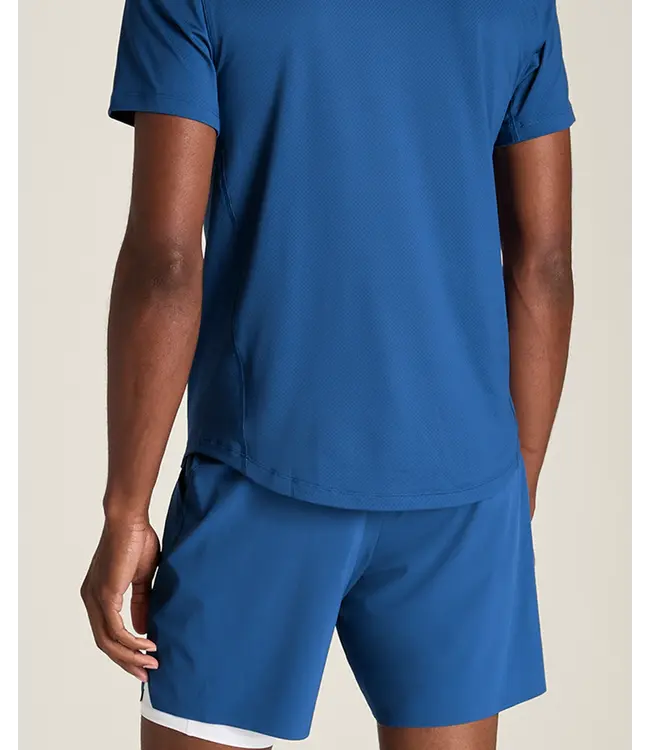 Wilson M Tournament Short V2 7in Ongevoerd Blue Quartz